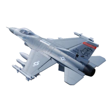 General Hobby F-16 fighting falcon instruction manual