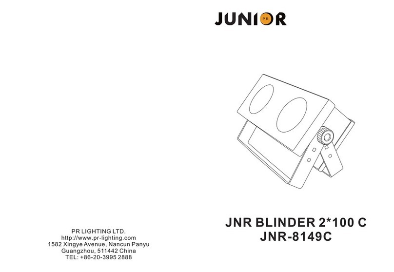 JUNIOR JNR BLINDER 2*100 C manual