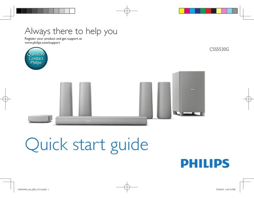 Philips CSS5530G User manual