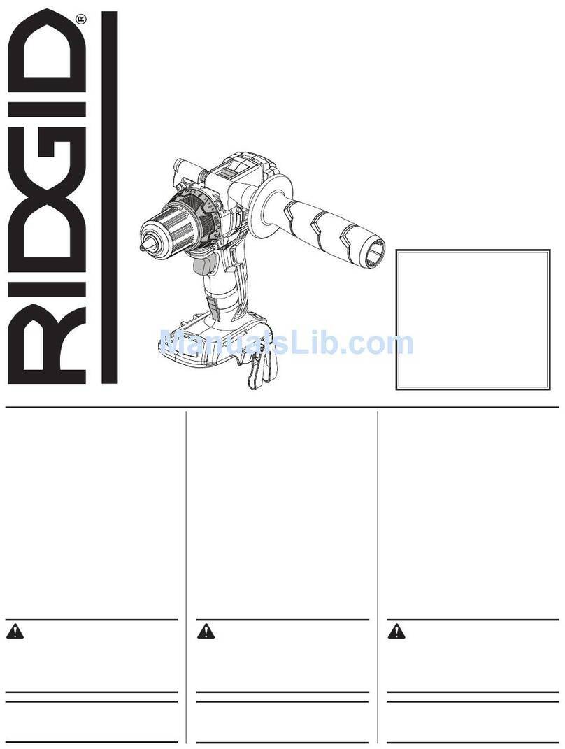RIDGID R86009 User manual