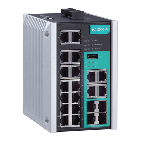 Moxa Technologies EDS-518E User manual Moxa Technologies EDS-518E User manual