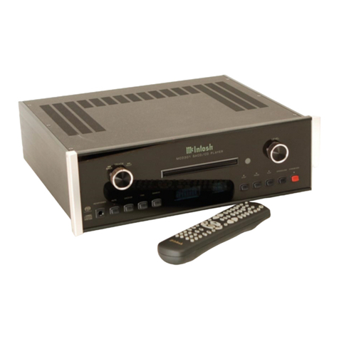 McIntosh MCD301 User manual
