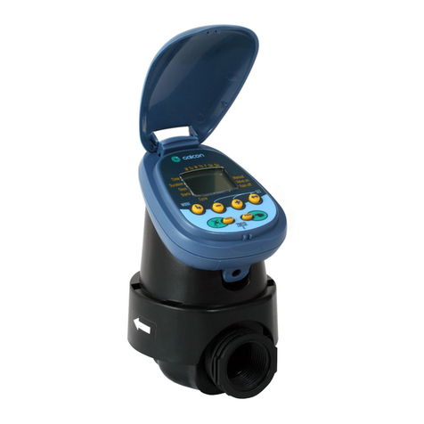 Galcon 7001D Installation and operating instructions