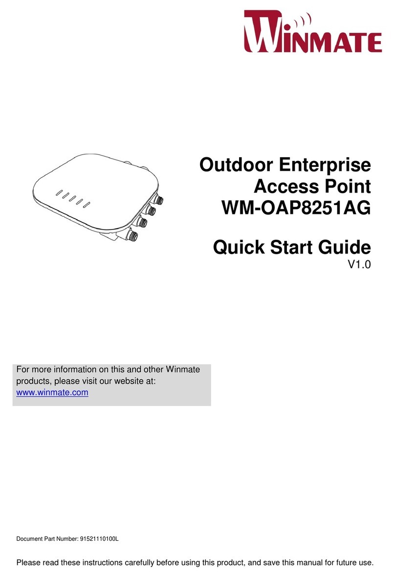 Winmate WM-OAP8251AG User manual
