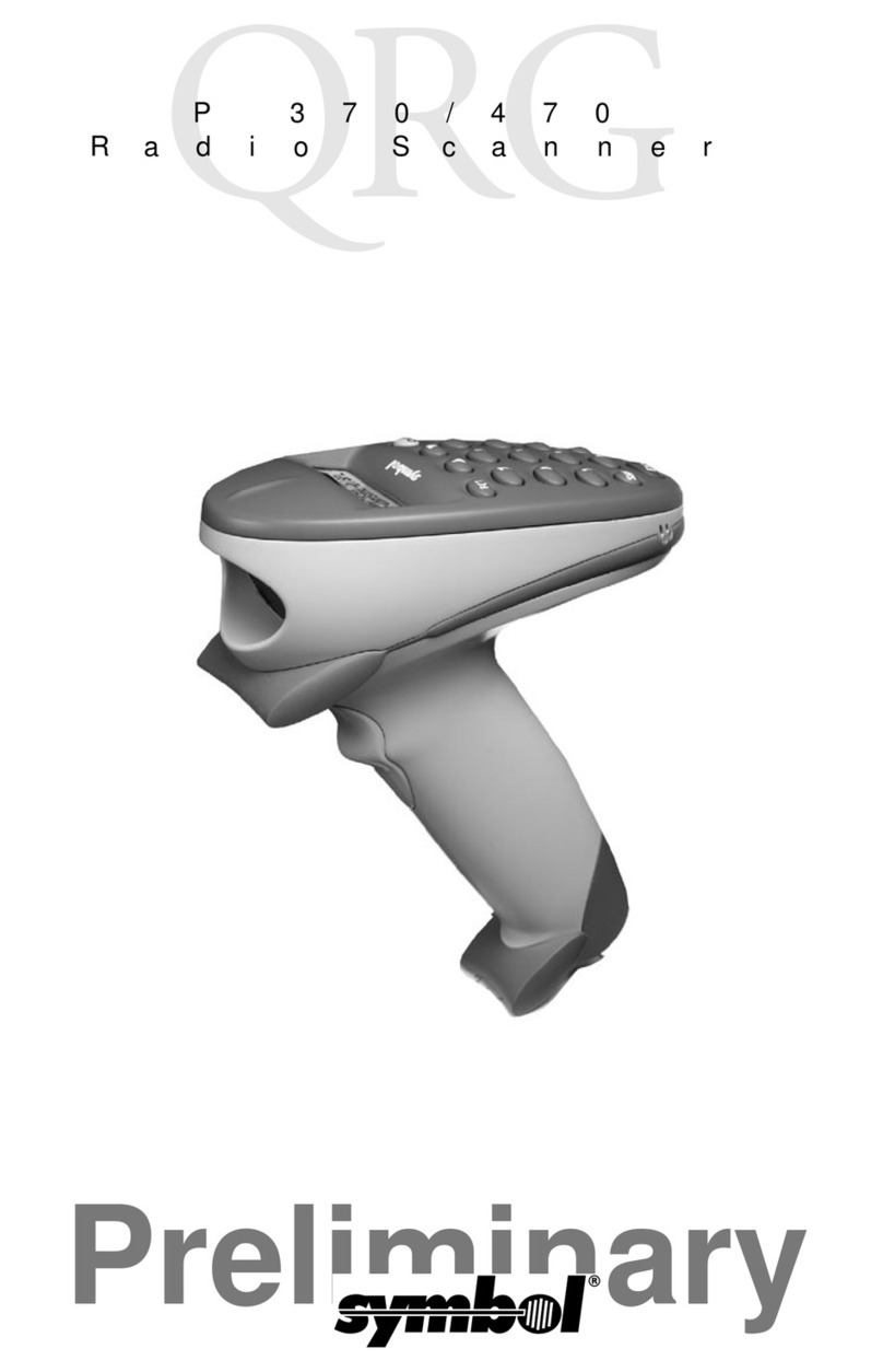 Symbol P 370 User manual