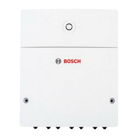 Bosch ProControl HP Installation instructions for qualified contractors