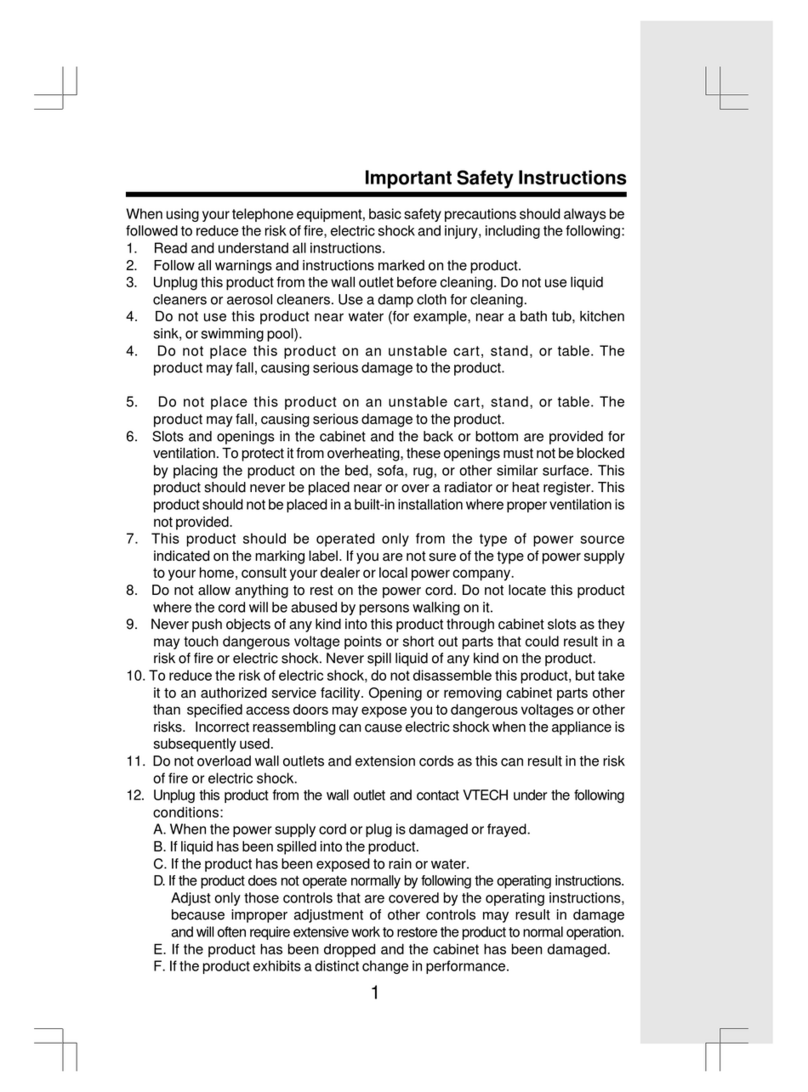 V-tech ip5850 User manual