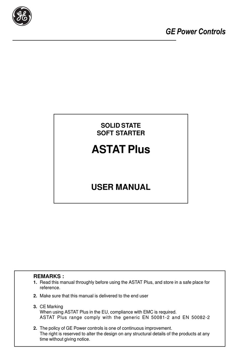 GE ASTAT Plus User manual