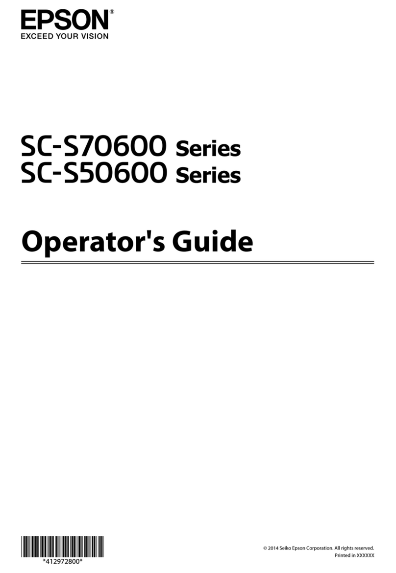 Epson SureColor SC-S70600 Manual
