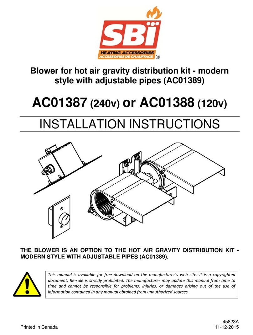 SBI AC01387 installation instructions