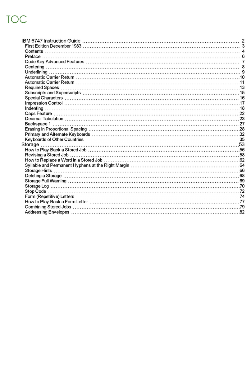 IBM 6747 Manual IBM 6747 Manual