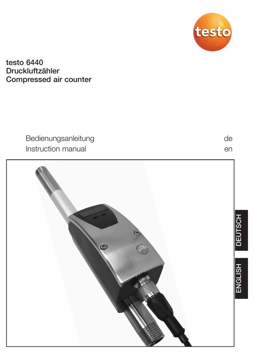 TESTO 6440 User manual