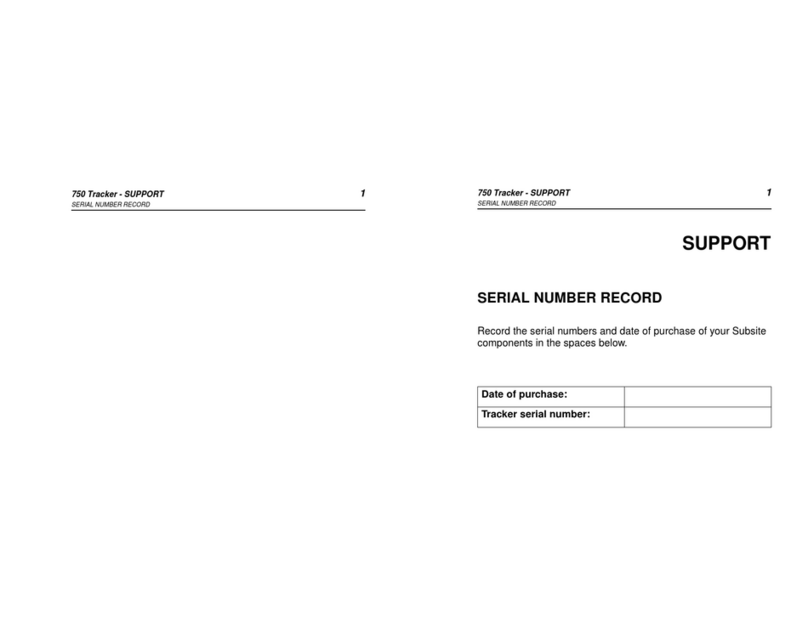Ditch Witch Subsite 750 User manual