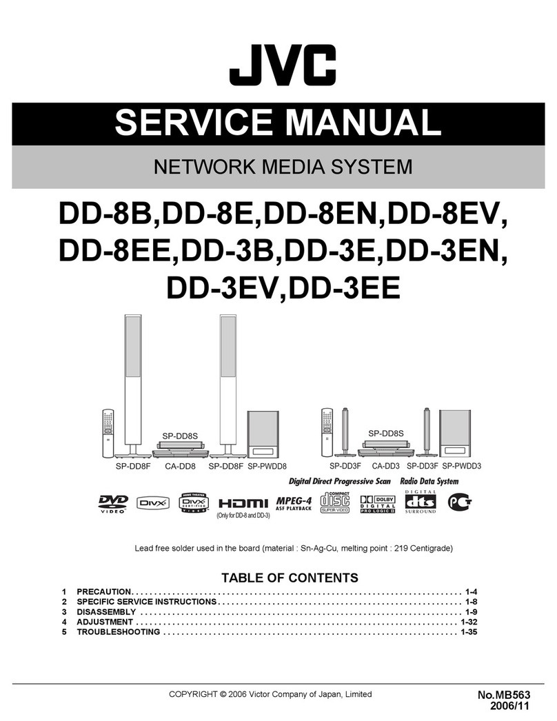 JVC DD-8E Service manual