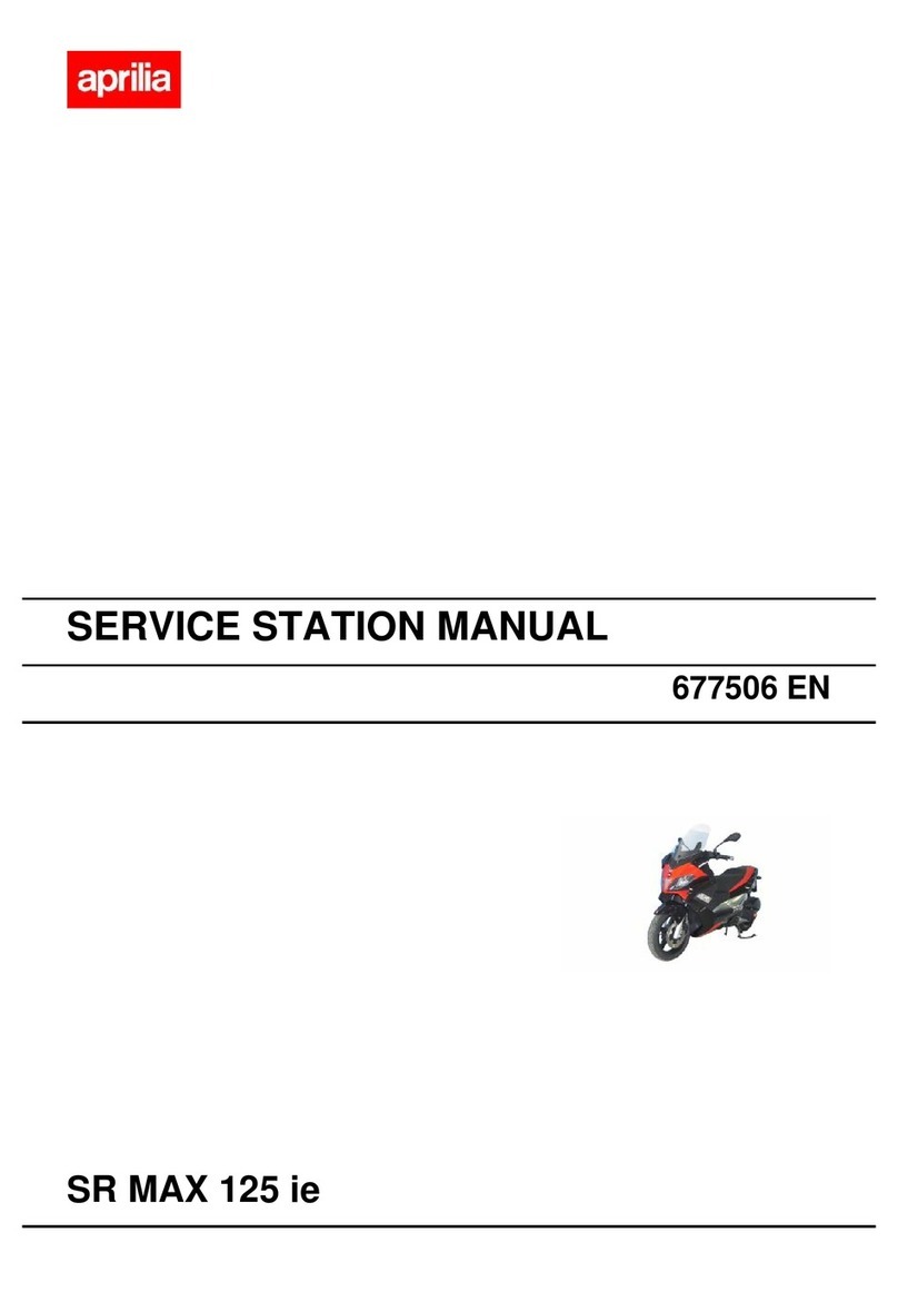 APRILIA SR MAX 125 ie Service station manual