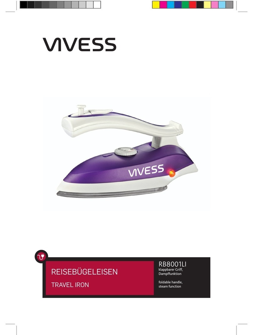 VIVESS RB8001LI user manual