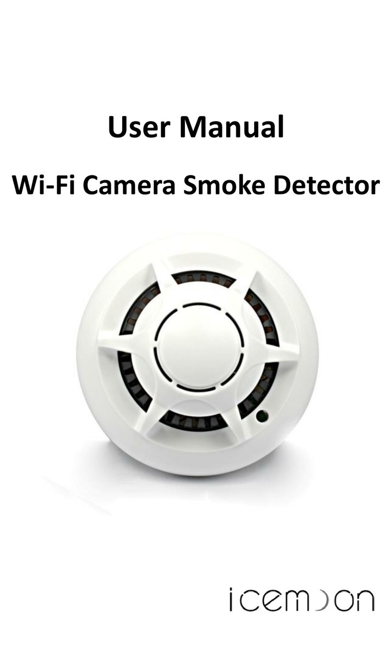 Icemoon Wi-Fi Camera SmokeDetector user manual