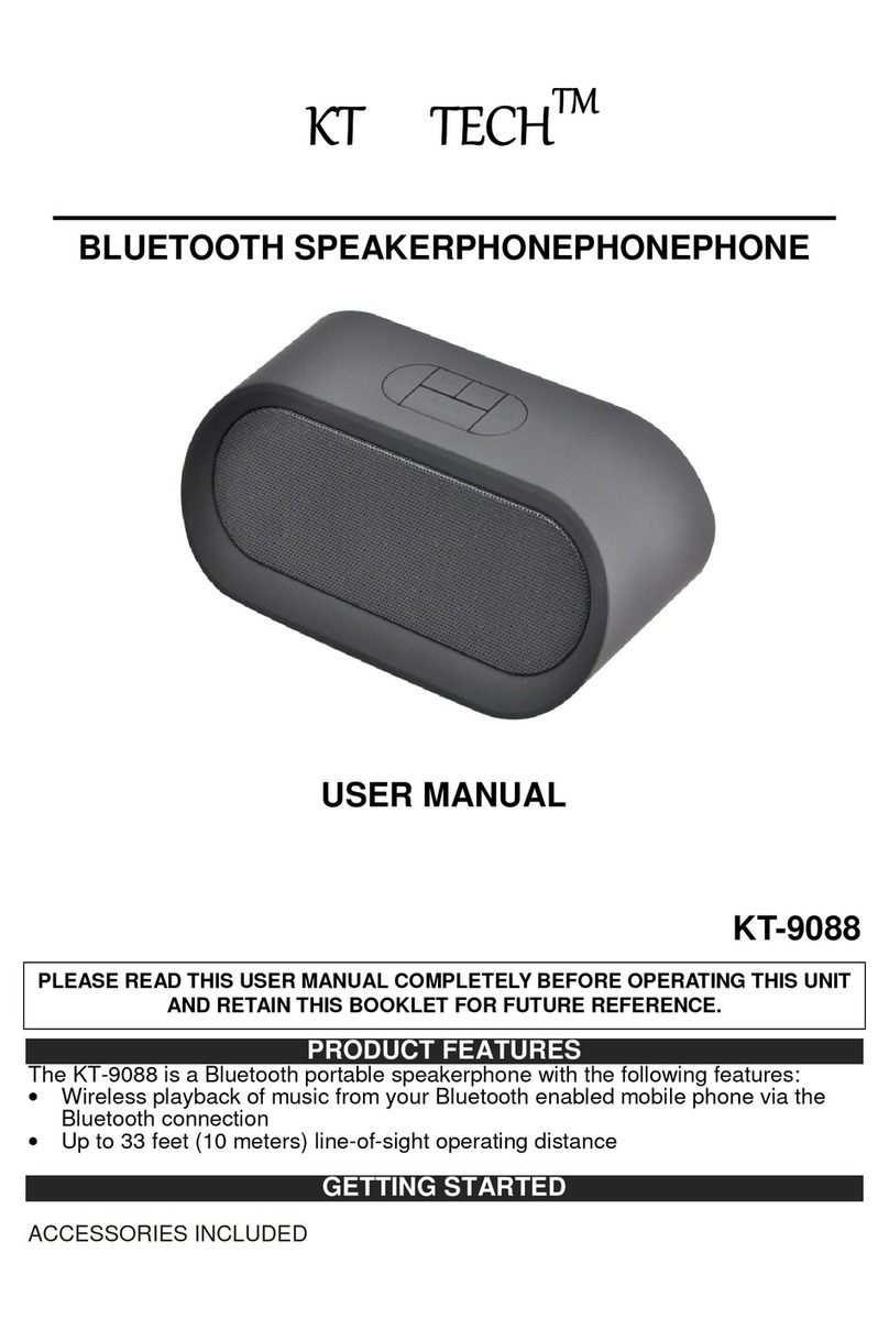 KT Tech KT-9088 user manual