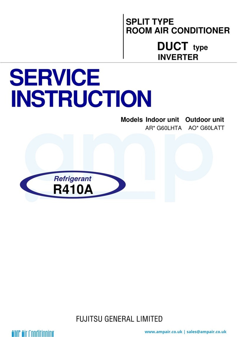 Fujitsu ARG60LHTA Original operating manual