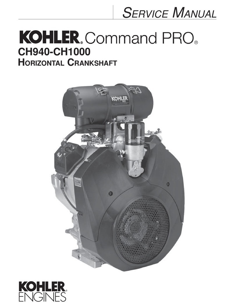 Kohler Comand Pro CH1000 User manual