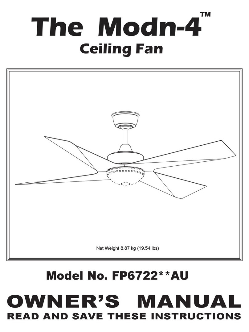 MyFan The Modn-4 owner's manual