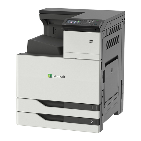 Lexmark CS921 User manual