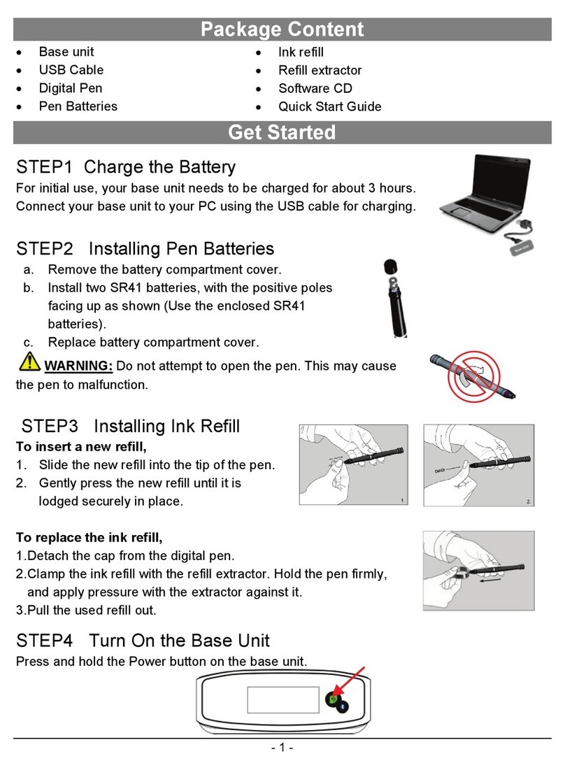 Yashi Smart aPen user guide