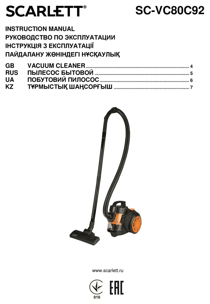 Scarlett SC-VC80C92 User manual