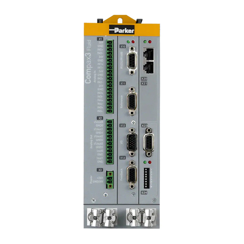 Parker Compax3 Fluid T40 User manual