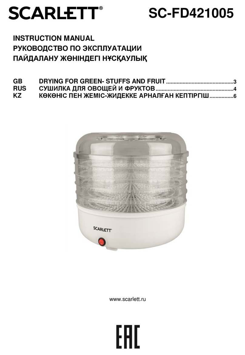 Scarlett SC-FD421005 instruction manual