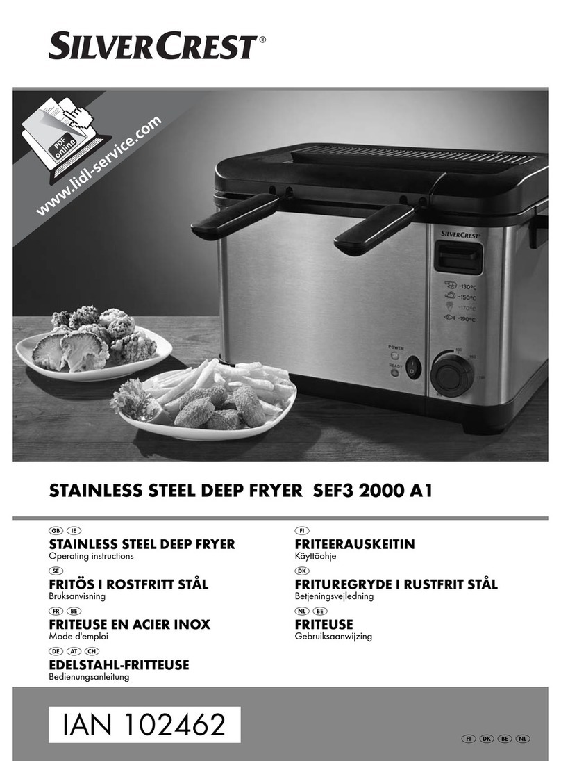 Silvercrest SEF3 2000 A1 User manual Silvercrest SEF3 2000 A1 User manual