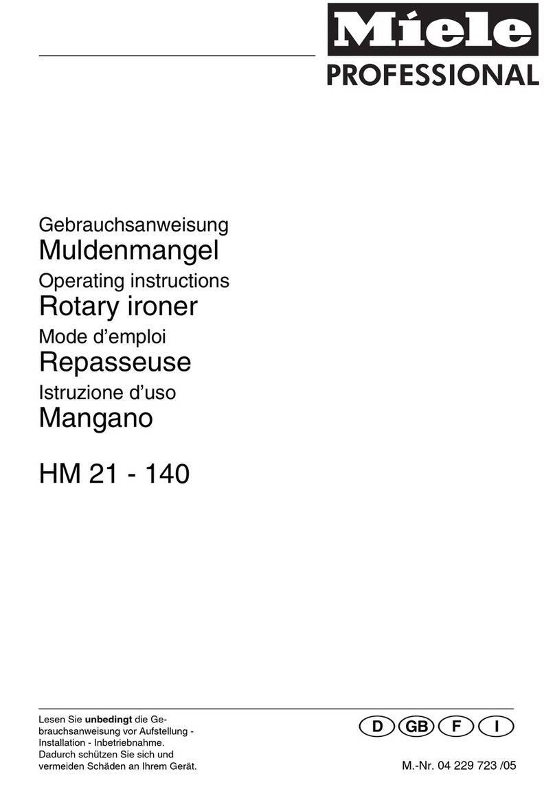 Miele HM 21-140 operating instructions