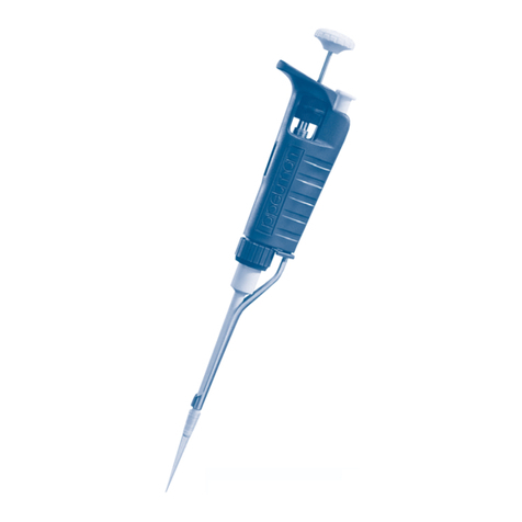Gilson PIPETMAN P User manual