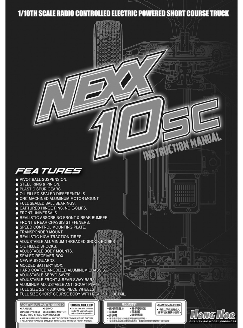Hong Nor Nexx 10SC User manual