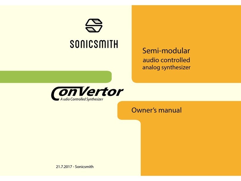 Sonicsmith ConVertor owner's manual