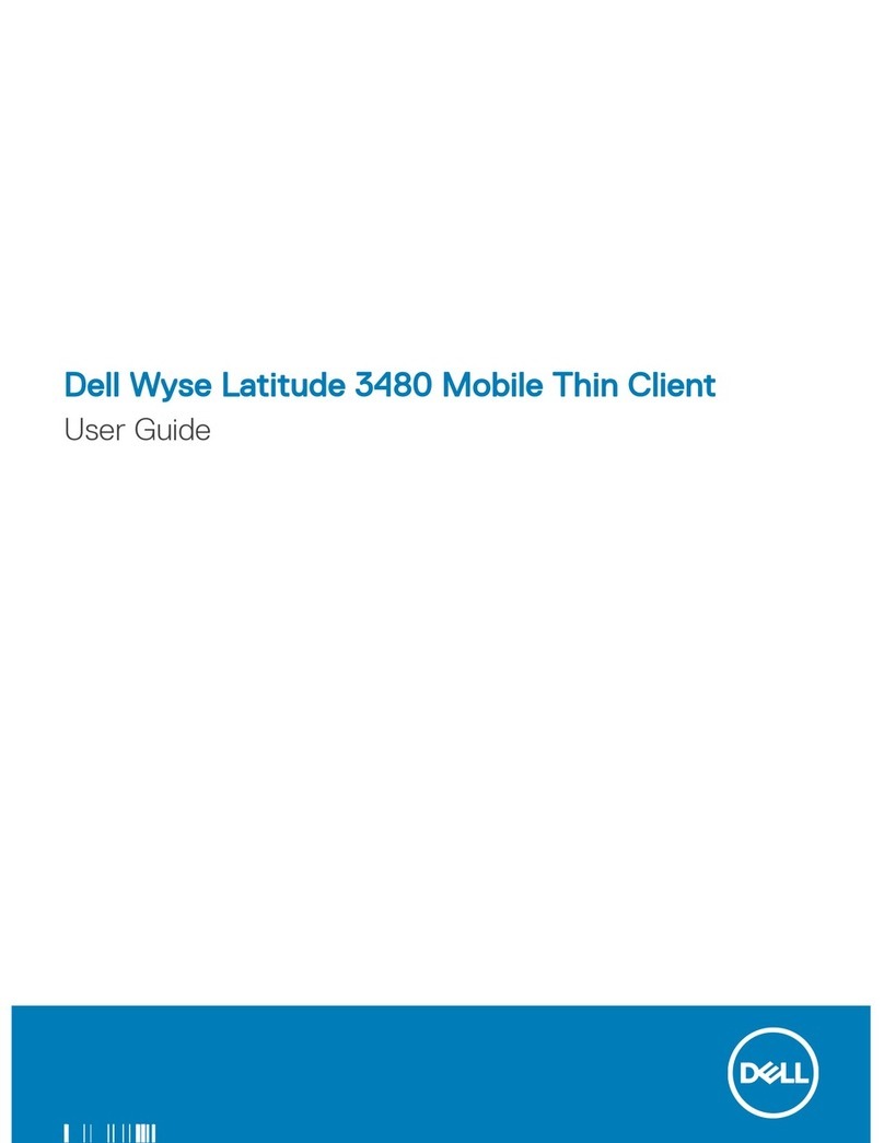 Dell Wyse Latitude 3480 User manual