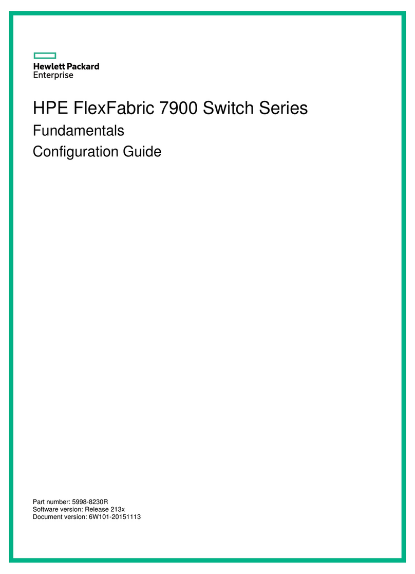 HPE FlexFabric 7900 Series User manual