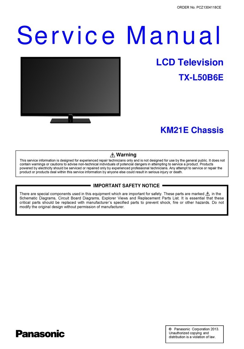 Panasonic TX-L50B6E User manual