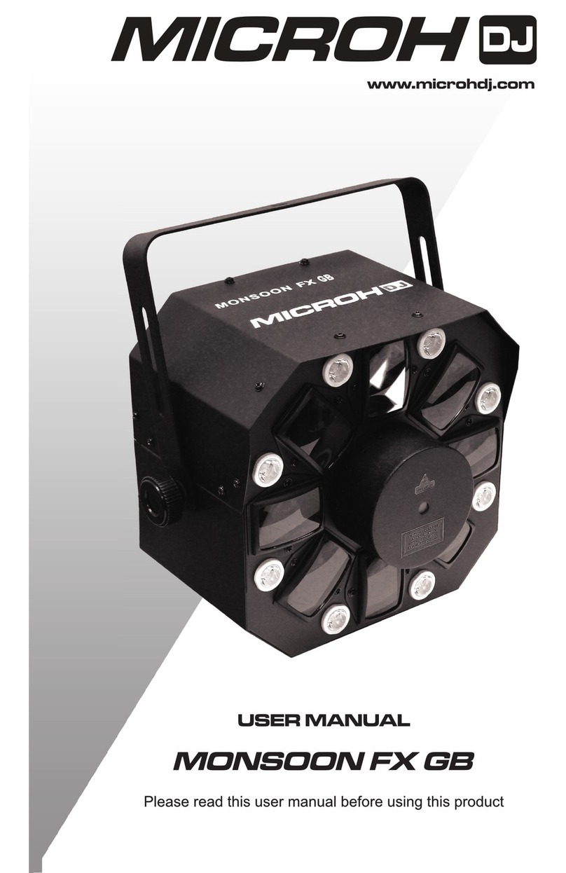 MicrohDJ Monsoon FX GB user manual