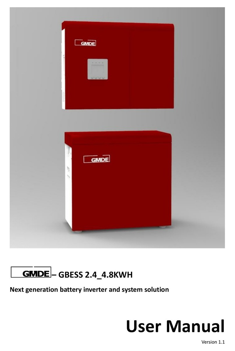 GMDE GBESS 2.4 4.8KWH user manual