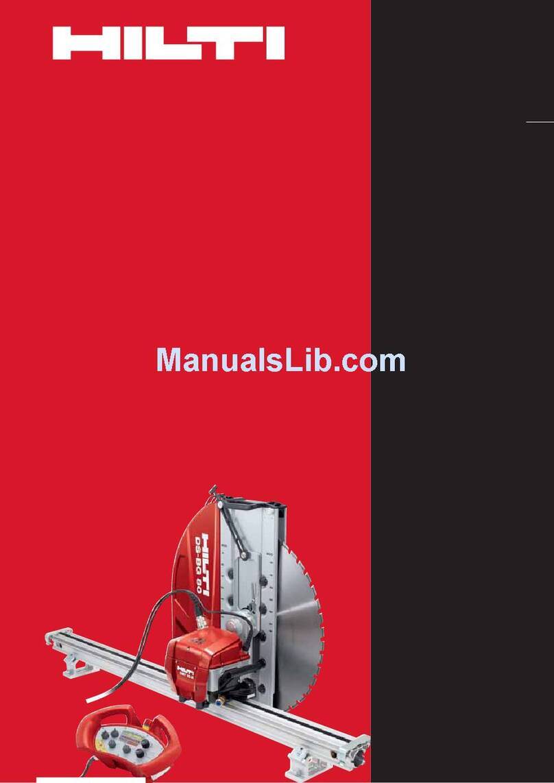 Hilti DST 10-E User manual