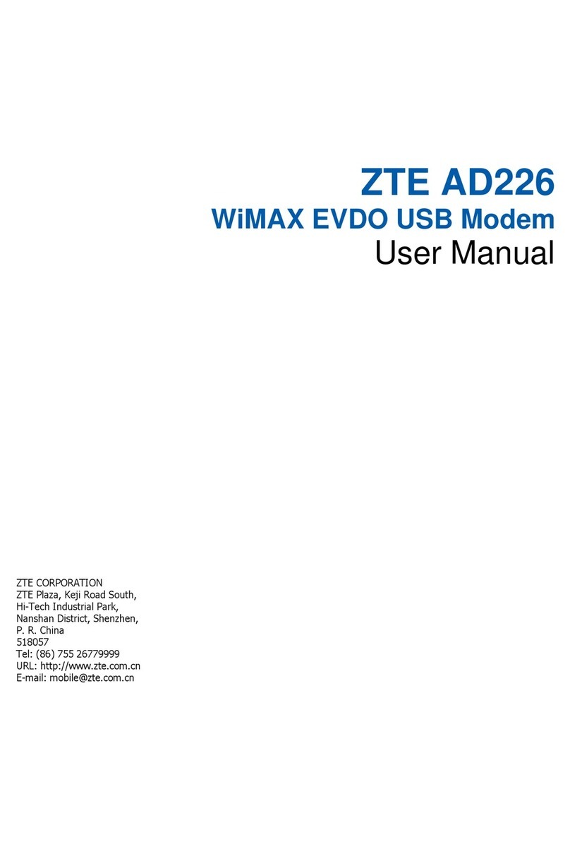 Zte ad226 user manual