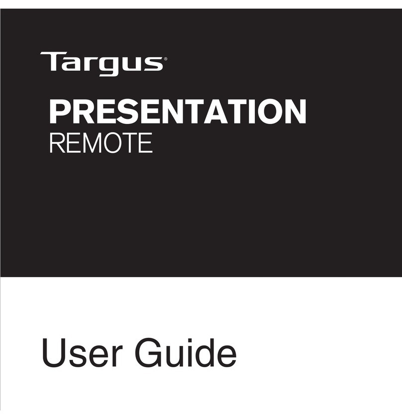 Targus Targus Laser Presentation Remote User manual