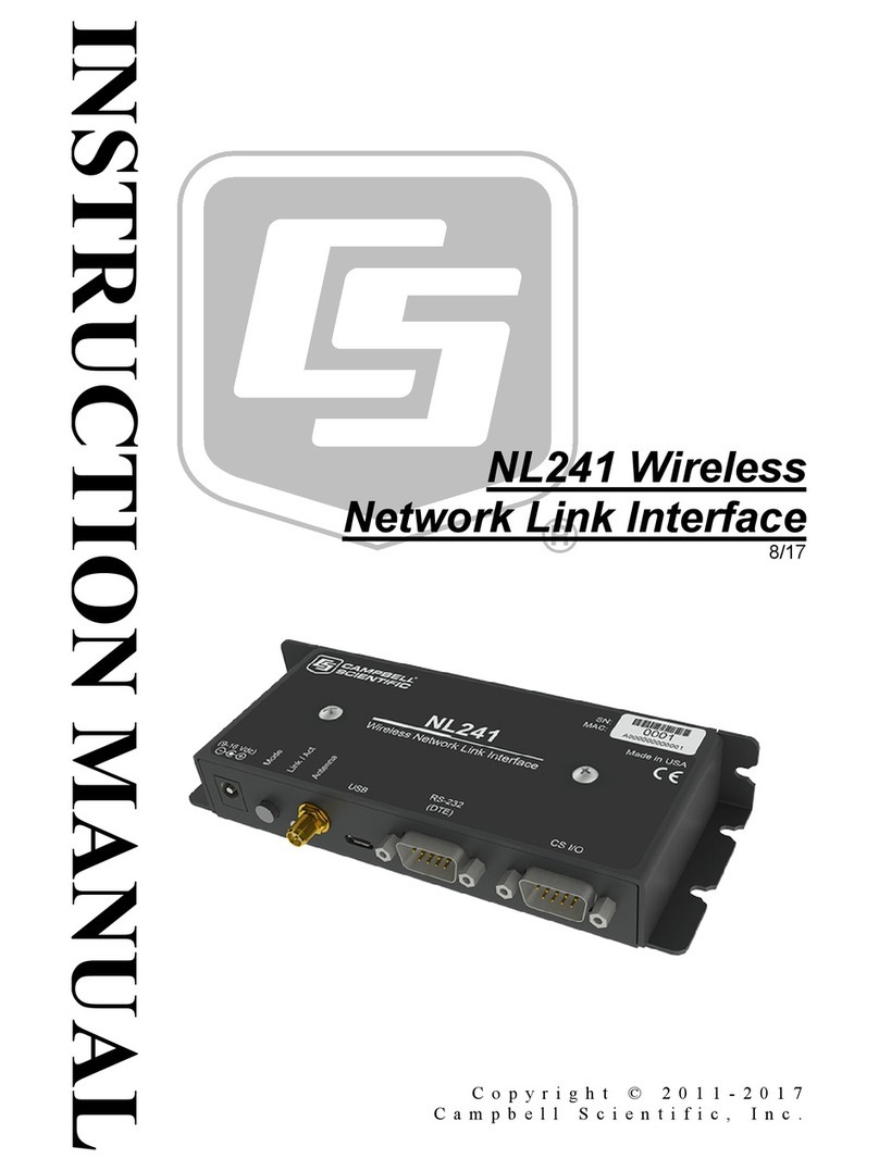 Campbell NL241 instruction manual