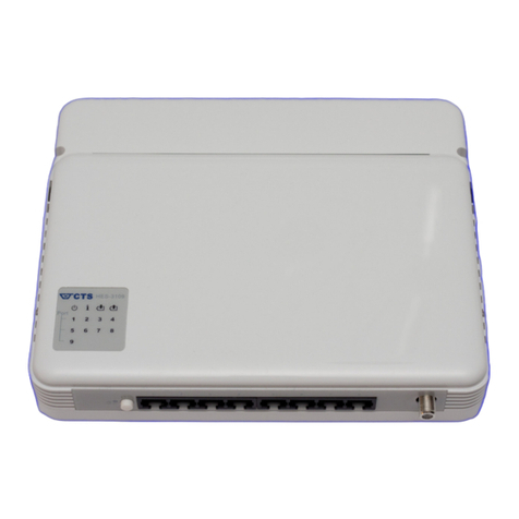 CTS HES-3109 Series user manual