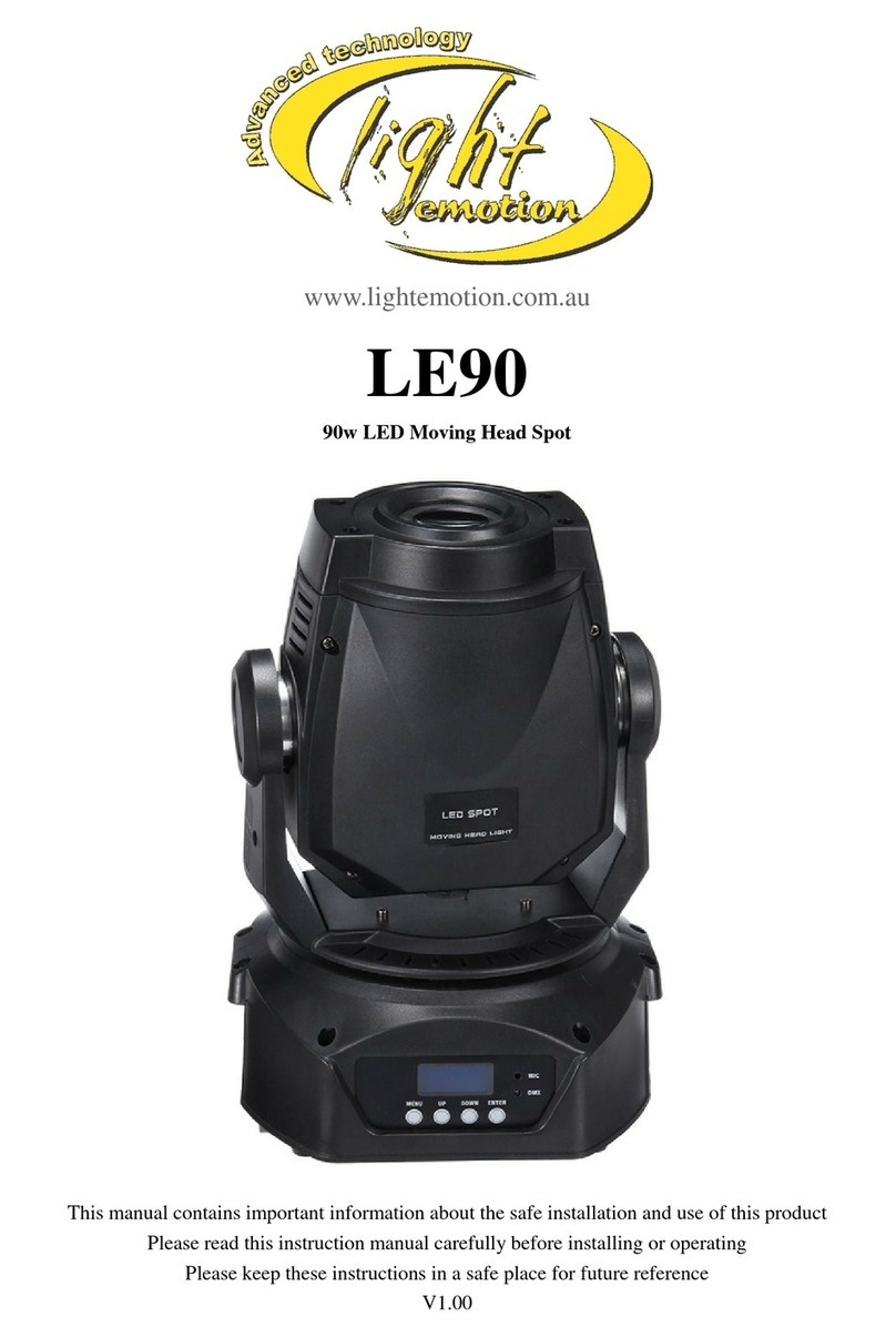 Light Emotion LE90 manual