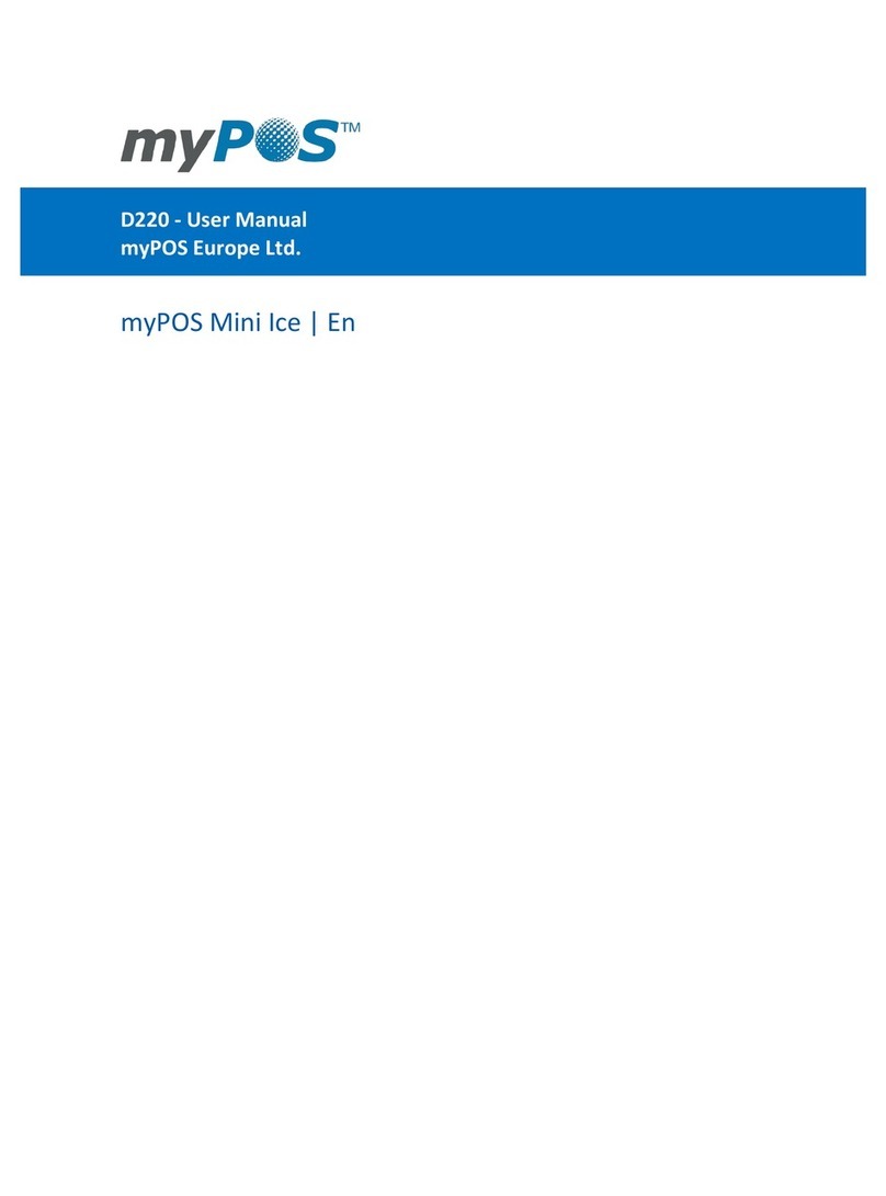 myPOS D220 User manual
