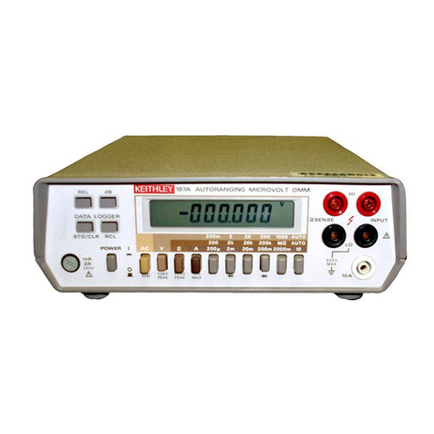 Keithley 197A User manual