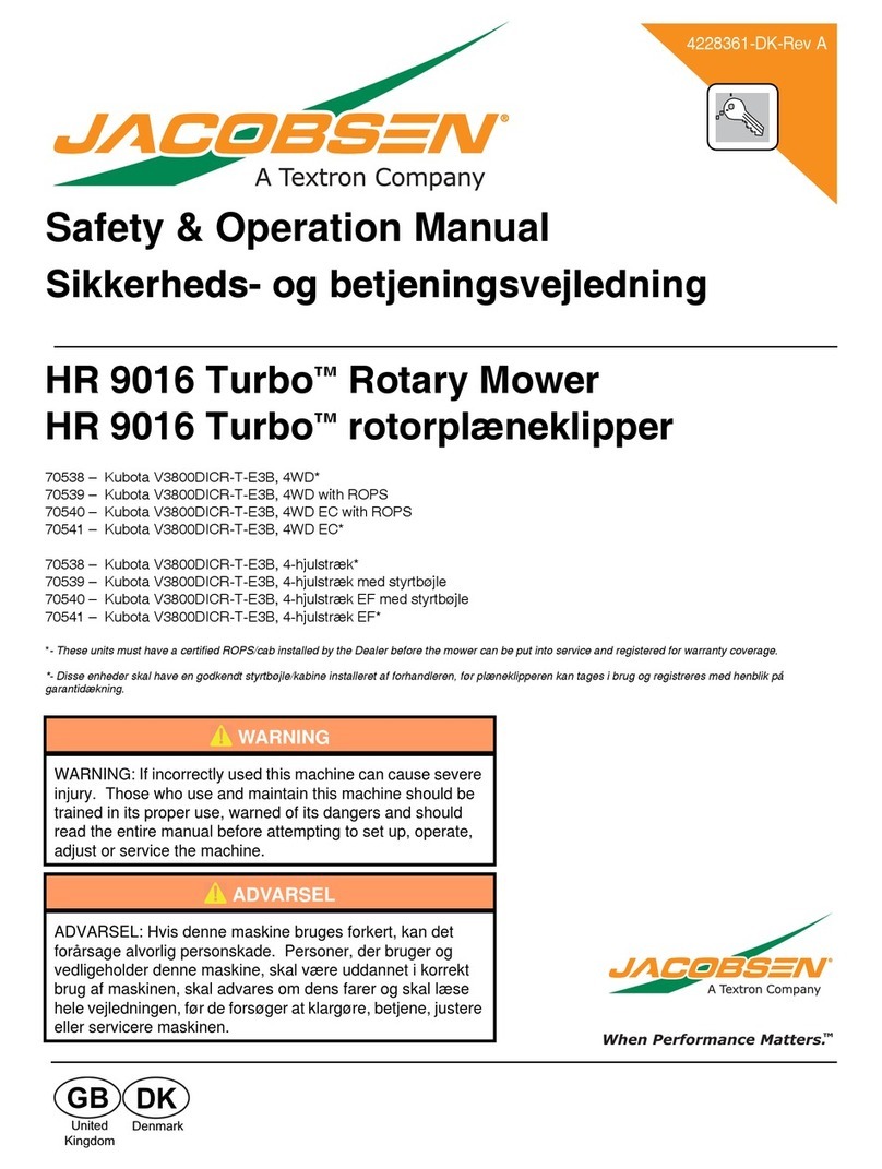 Jacobsen HR 9016 Turbo Guide