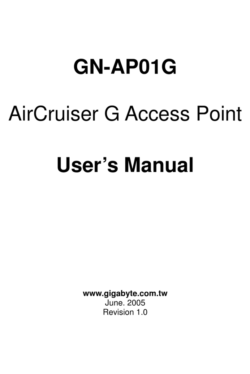 Gigabyte AirCruiser G User manual